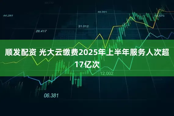 顺发配资 光大云缴费2025年上半年服务人次超17亿次